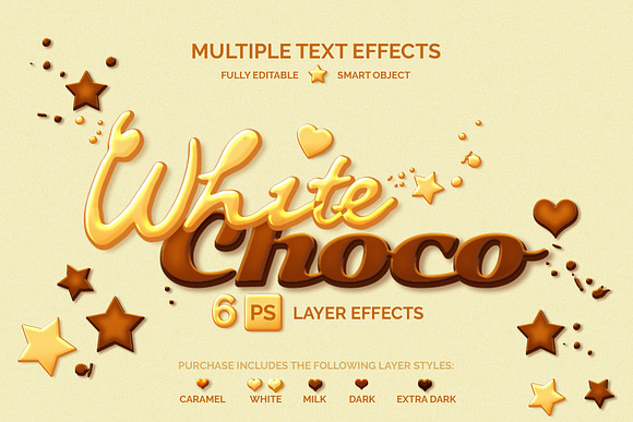 Chocolate Text Effects in Add-Ons - product preview 4