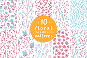 Floral Patterns Set 2