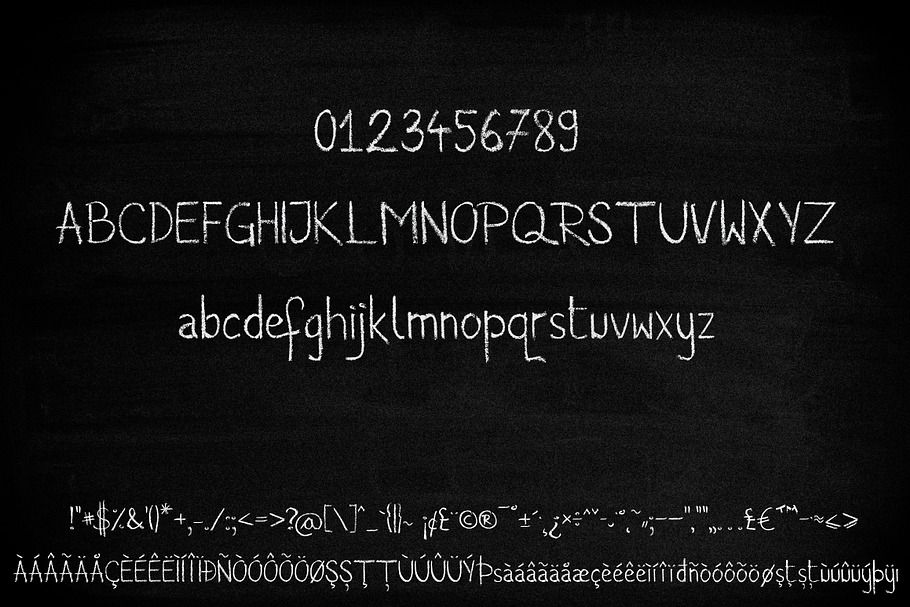 The Chalk Bar Typeface in Monogram Fonts - product preview 8