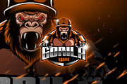 Gorila Squadd - Mascot & Esport Logo
