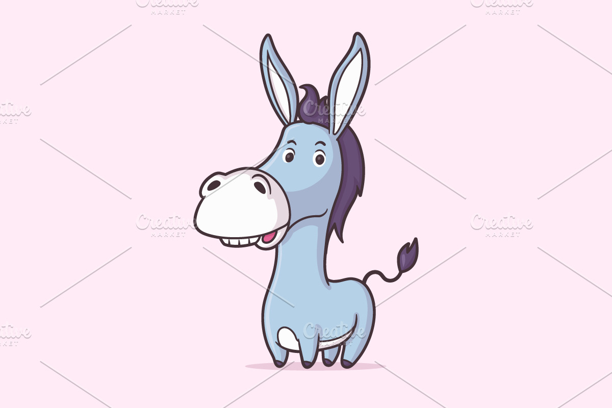 Donkey in Illustrations - product preview 8