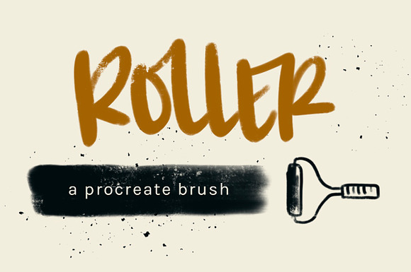 Roller Brush for Procreate in Add-Ons - product preview 2
