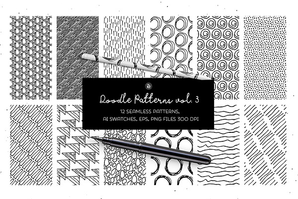 Doodle Patterns vol. 3