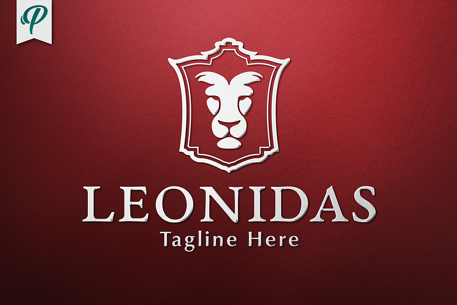Leonidas Classic Lion Logo Template