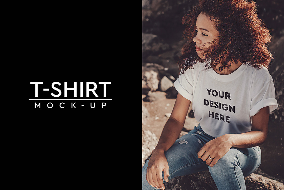 T-Shirt Mockup #36 in Product Mockups - product preview 8