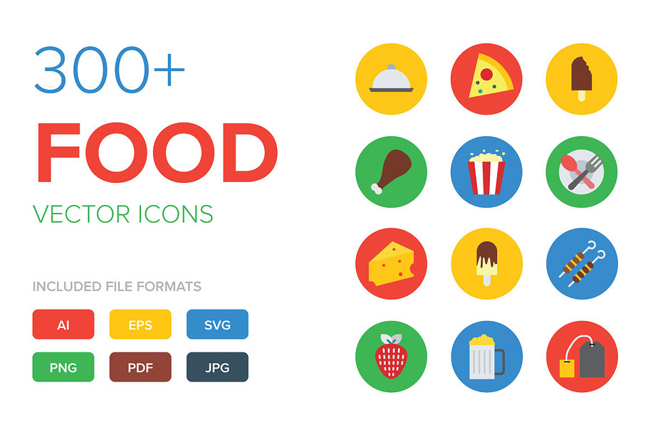 300+ Food Vector Icons in Graphics - product preview 8