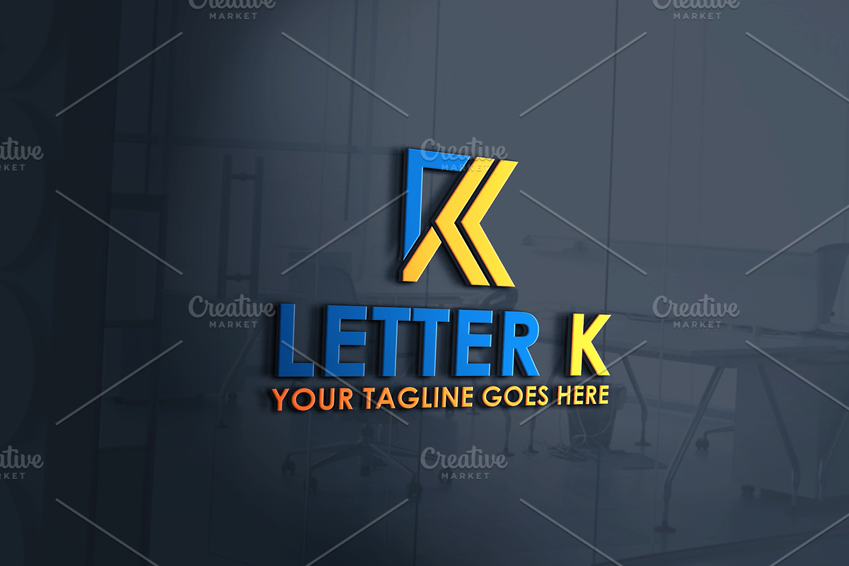 Letter K Logo in Logo Templates - product preview 8