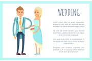 Wedding Placard,Text Sample Vector