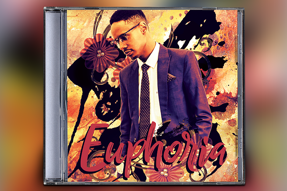 Euphoria DJ CD Album Artwork in Templates - product preview 3
