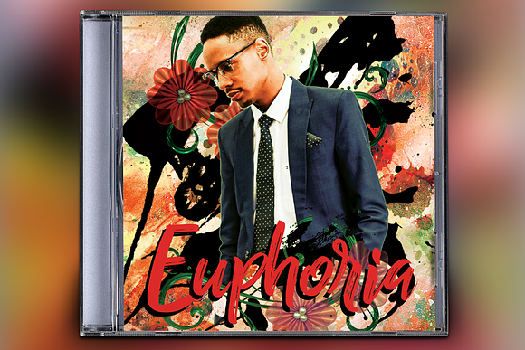 Euphoria DJ CD Album Artwork in Templates - product preview 4