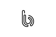 b Logo