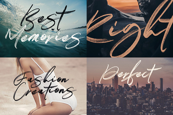 Right Brush & SVG Font in Brush Fonts - product preview 3