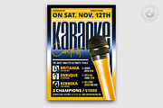 Karaoke Flyer Template V9