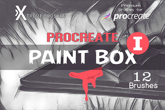 Procreate PaintBox in Photoshop Brushes - product preview 1