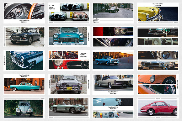 Classic Cars Twitter Posts in Twitter Templates - product preview 6