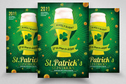 St. Patrick's Psd Flyer Templates