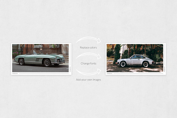 Classic Cars Facebook Posts in Facebook Templates - product preview 4