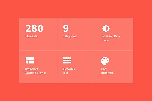 ARON Web UI Kit in UI Kits and Libraries - product preview 2