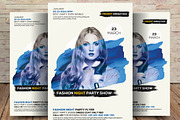 Fashion Night Party Show Flyer
