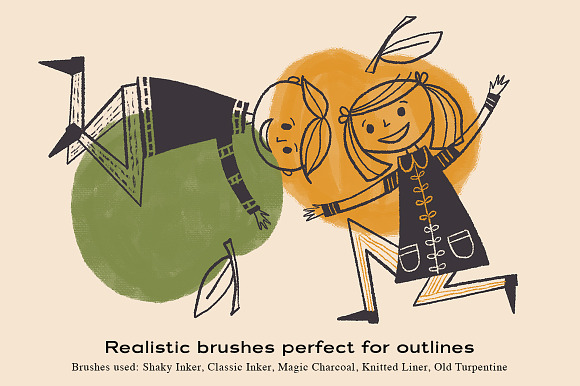 The Liner Brush Pack for Procreate in Add-Ons - product preview 3