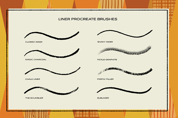 The Liner Brush Pack for Procreate in Add-Ons - product preview 9