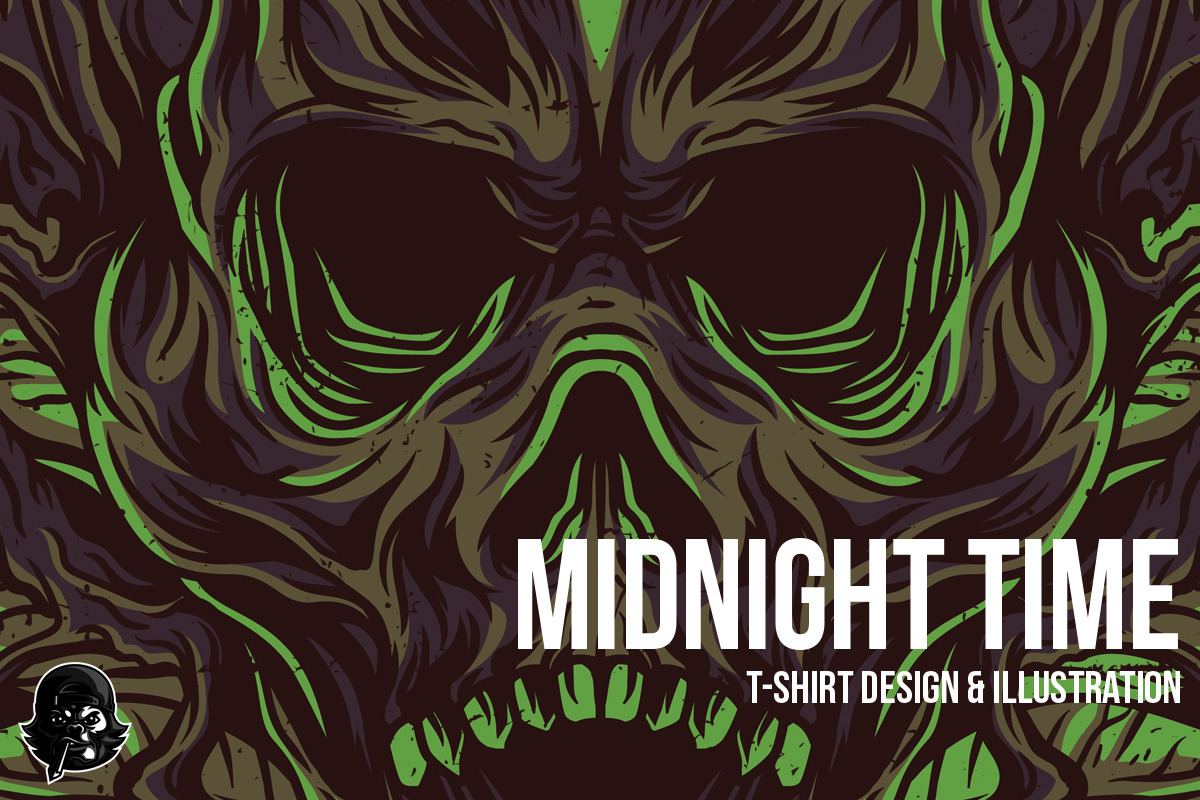 Midnight Time Illustration in Illustrations - product preview 8