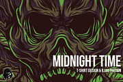 Midnight Time Illustration