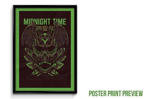 Midnight Time Illustration in Illustrations - product preview 3