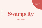 Swampcity Typeface Font