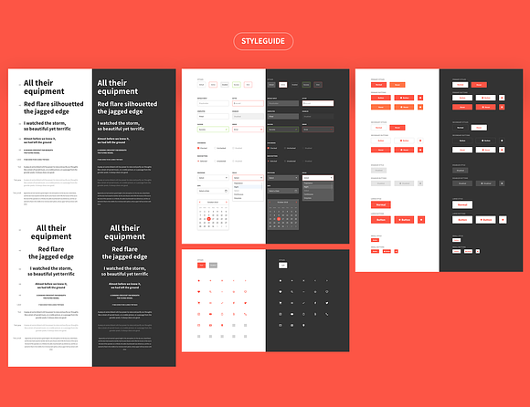 ARON Web UI Kit in UI Kits and Libraries - product preview 15