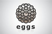 Egg Nest Logo Template