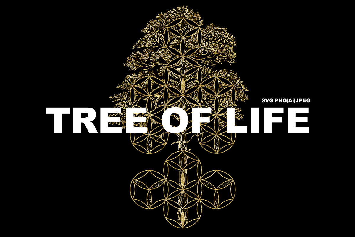 Tree of Life. SVG|PNG|Ai|JPEG in Illustrations - product preview 8