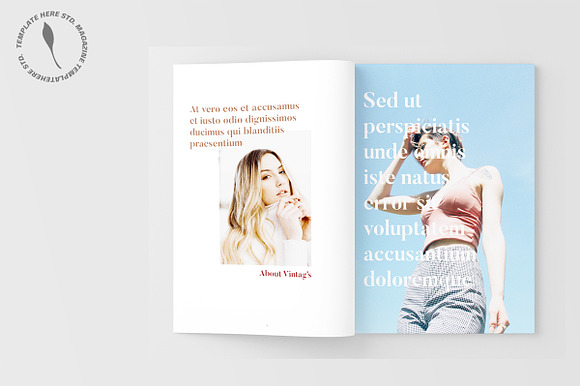 Vintag's Magazine in Magazine Templates - product preview 1