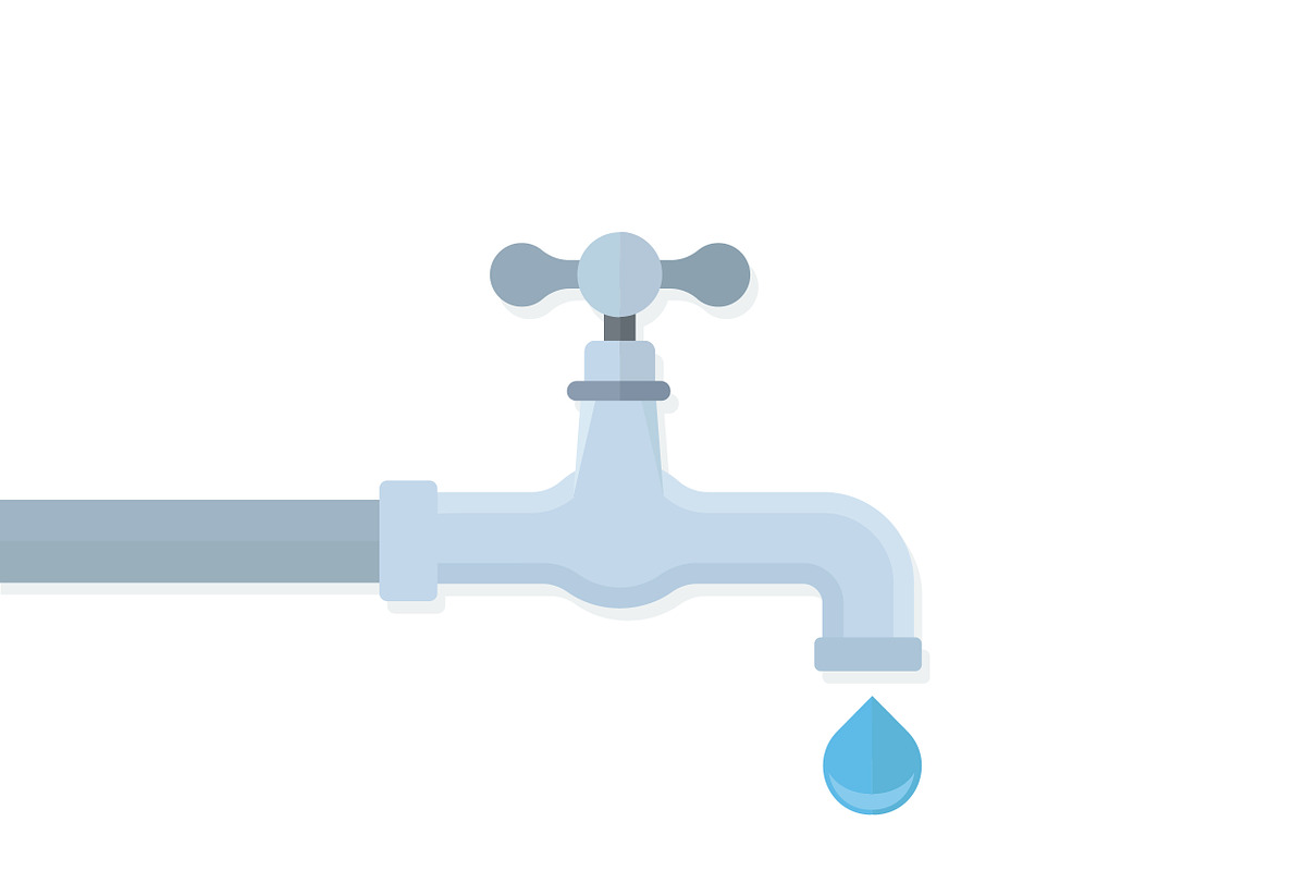 Water tap vector icon in Illustrations - product preview 8