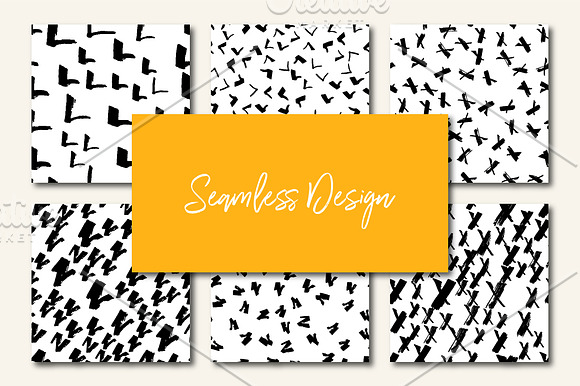 18 scribble patterns. in Patterns - product preview 1
