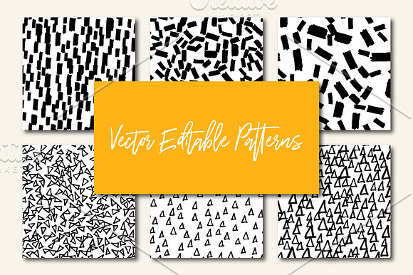 18 scribble patterns. in Patterns - product preview 2
