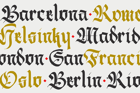 Berliner Fraktur in Blackletter Fonts - product preview 4