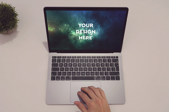 12 PSD MacBook Air Mockup Pack #2 in Mobile & Web Mockups - product preview 8