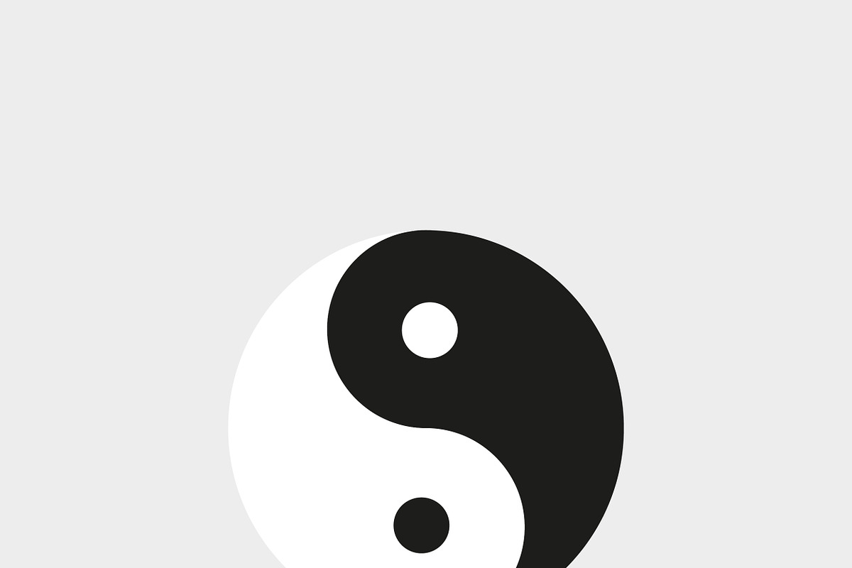 Yin Yang icon Vector in Illustrations - product preview 8