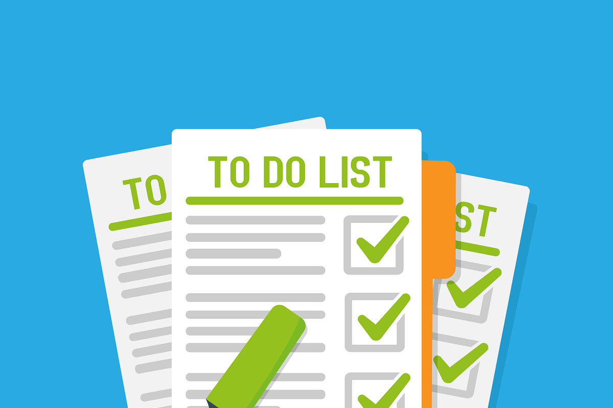 To do list or planning icon in Illustrations - product preview 8