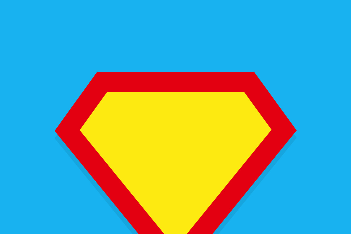 Superhero vector icon. in Illustrations - product preview 8
