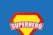 Super hero power graphics, vector