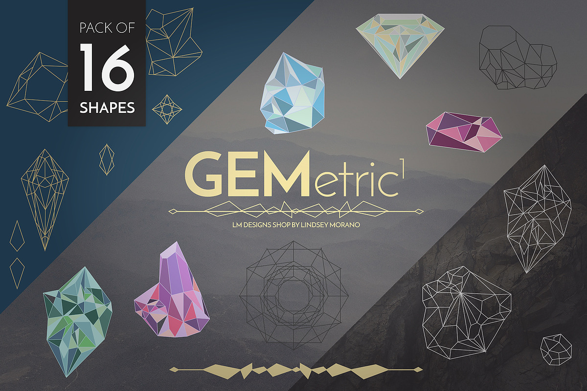 GEMetric 1 Shape Pack in Objects - product preview 8