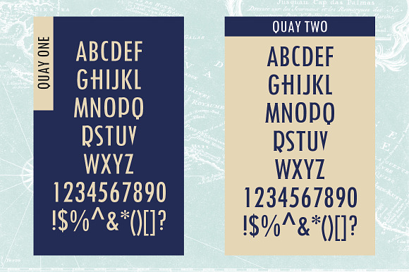 Quay Font Bundle & Bonus Logos in Slab Serif Fonts - product preview 3