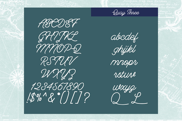 Quay Font Bundle & Bonus Logos in Slab Serif Fonts - product preview 4