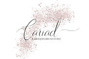 Cariad - A modern brush script