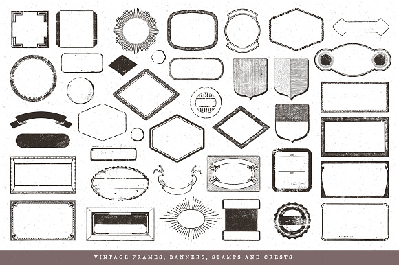 Vintage Badge and Logo Toolkit in Logo Templates - product preview 1
