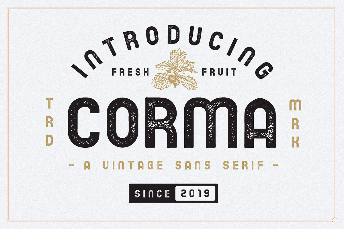 The Corma - 4 Font Files in Sans-Serif Fonts - product preview 8