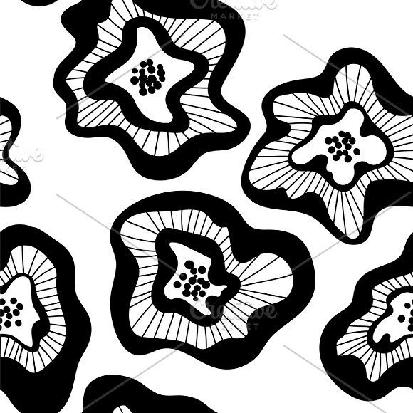 Set of Nature Seamless patterns in Patterns - product preview 4