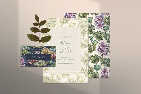 GARDEN POND pattern collection in Patterns - product preview 6